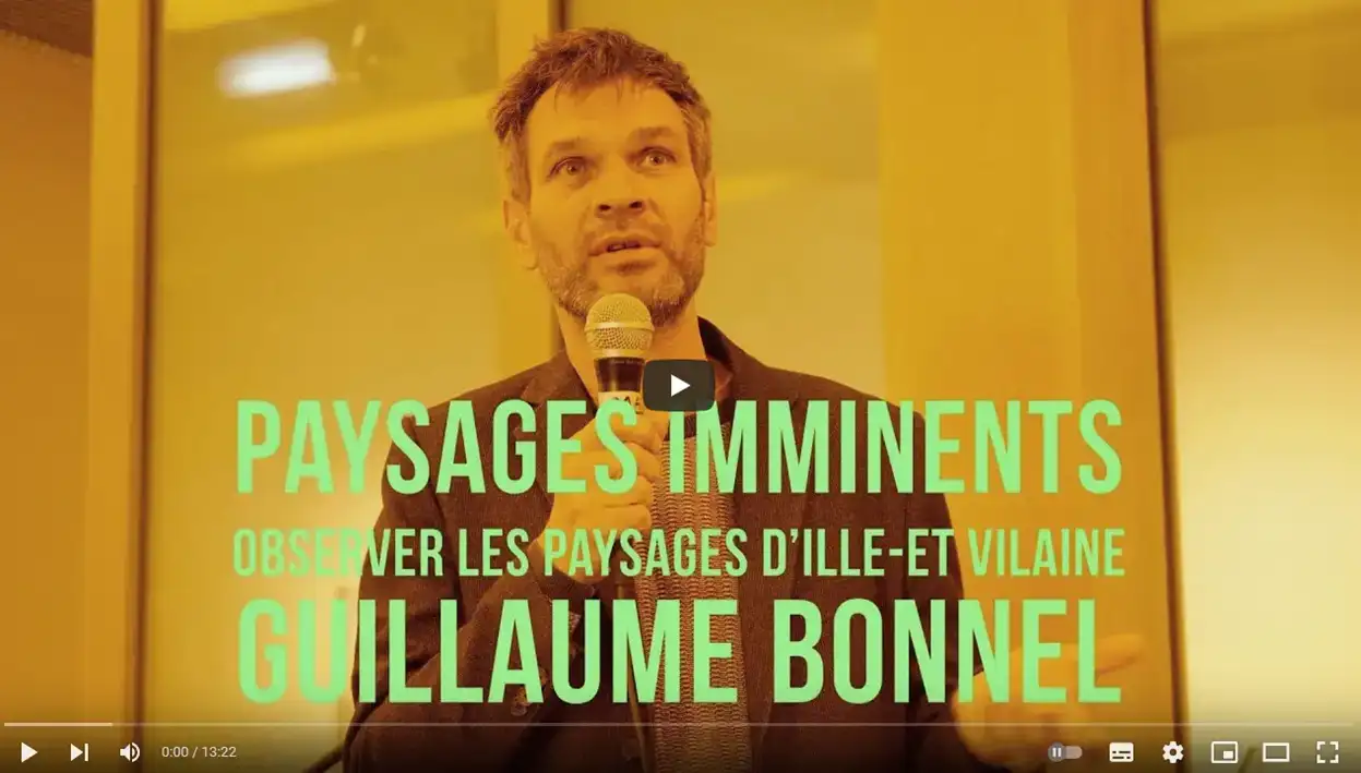 Vernissage de l'exposition de Guillaume Bonnel "Paysages imminents"